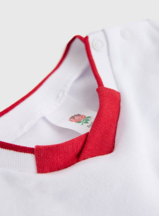 White England Rugby Home Kit 12-18